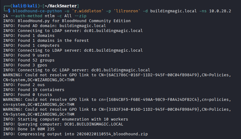 BloodHound Ingestion